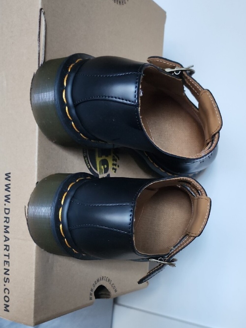 Dr. Martens 8065 Smooth Leather Mary Jane Shoe Black Size US 7 - Picture 11 of 14